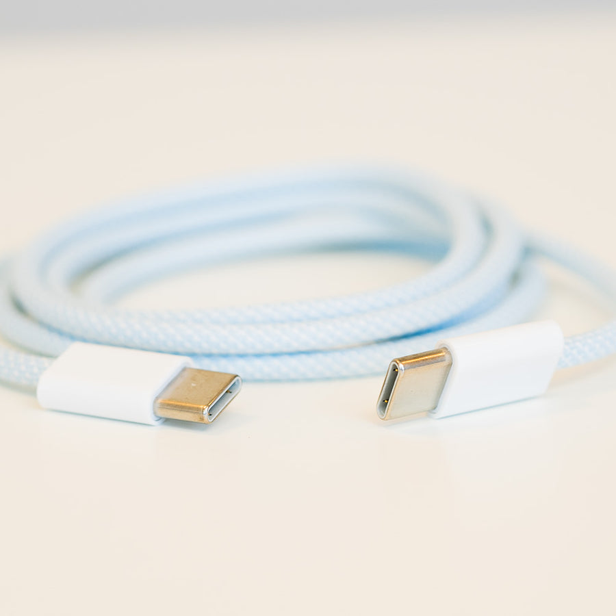 xoxo Wildhearts - USB-C to USB-C cable - 1 Meter (blue)