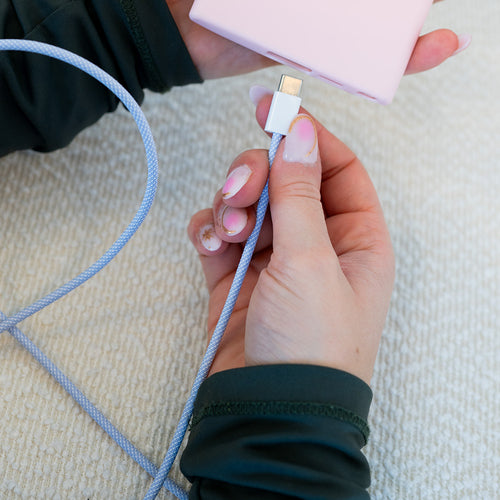 xoxo Wildhearts - USB-C to USB-C cable - 1 Meter (purple)