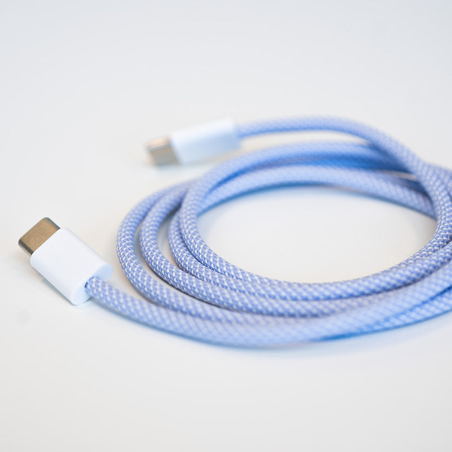 USB-C to USB-C cable - 1 Meter (purple)