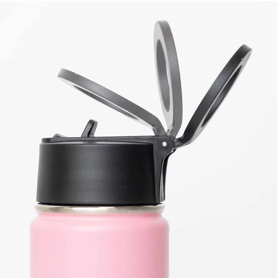 xoxo Wildhearts Water Bottle with MagSafe Ring - 500ml - 16oz (Pink)