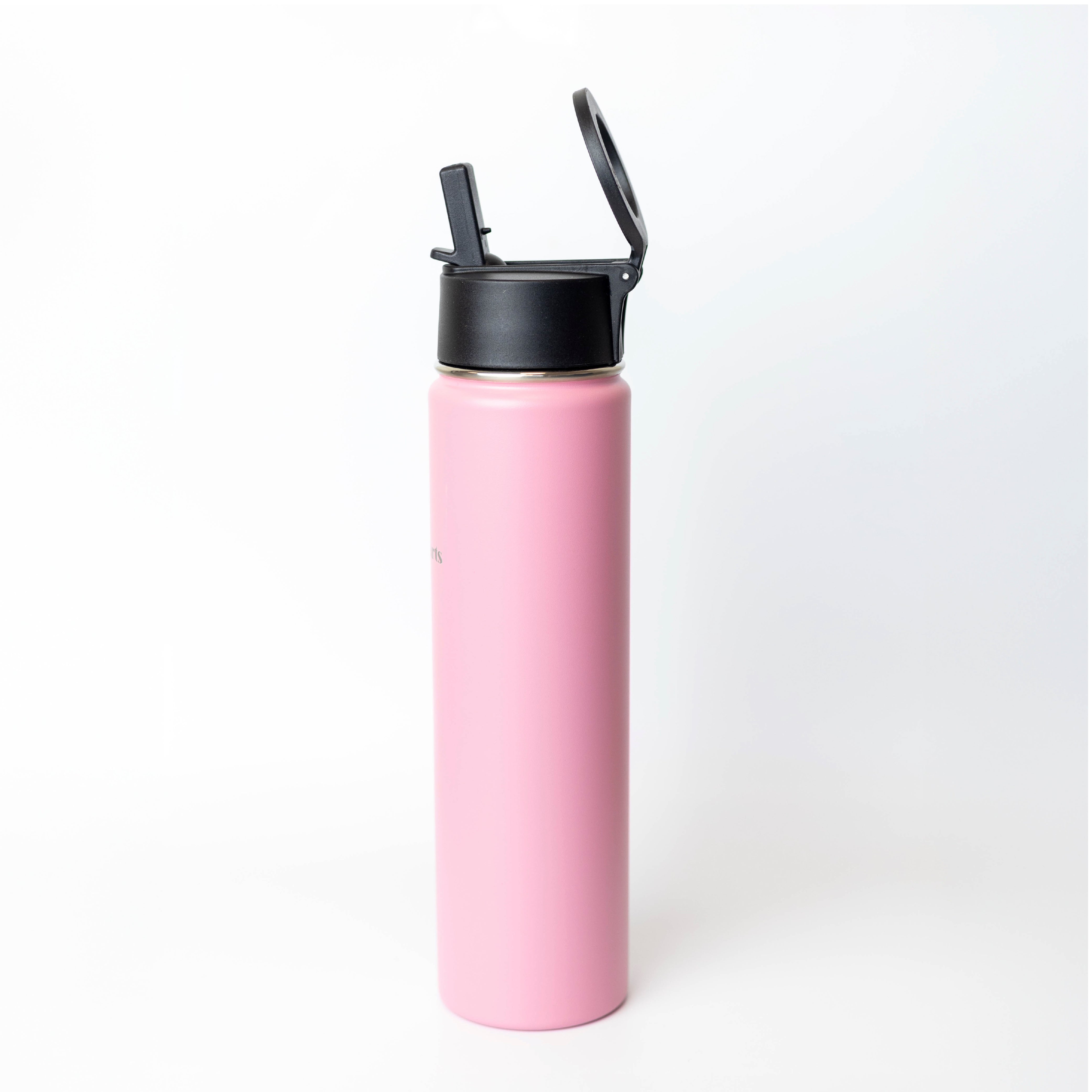xoxo Wildhearts Water Bottle with MagSafe Ring - 700ml - 25oz (Pink)
