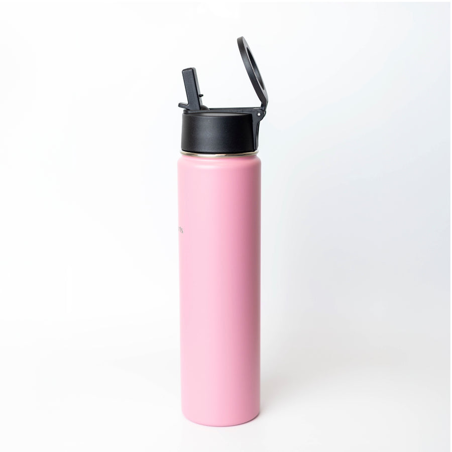 xoxo Wildhearts Water Bottle with MagSafe Ring - 700ml - 25oz (Pink)