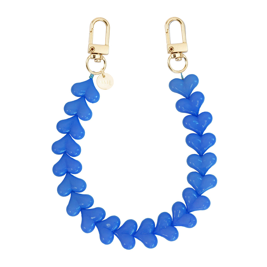 xoxo Wildhearts - Funky Hearts Charm Cord (denim blue)