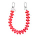 Funky Hearts Cord (transparent red)