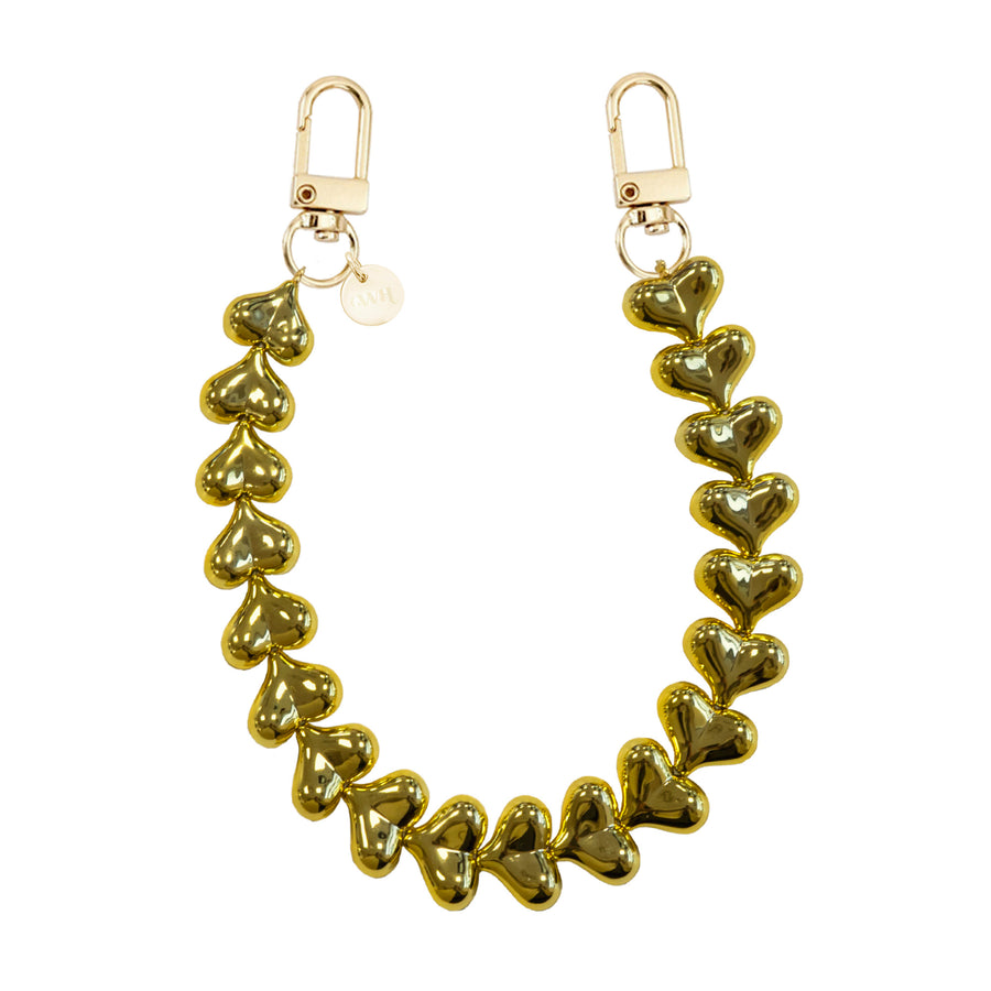 xoxo Wildhearts Funky Hearts Charm Cord (gold)