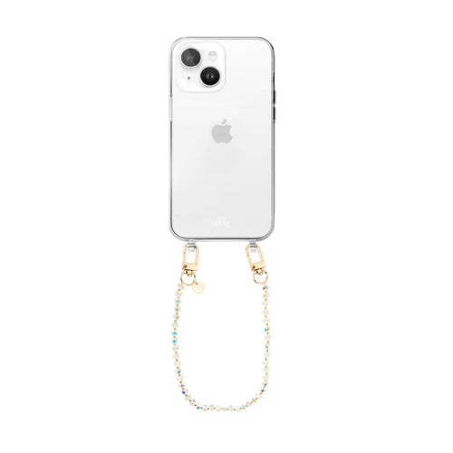 xoxo Wildhearts iPhone 13 Mini - Crystal (Transparent) Transparant Cord Case