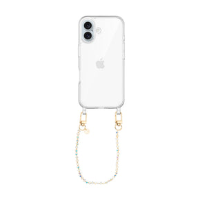 xoxo Wildhearts iPhone 17 - Crystal (Transparent) Transparant Cord Case