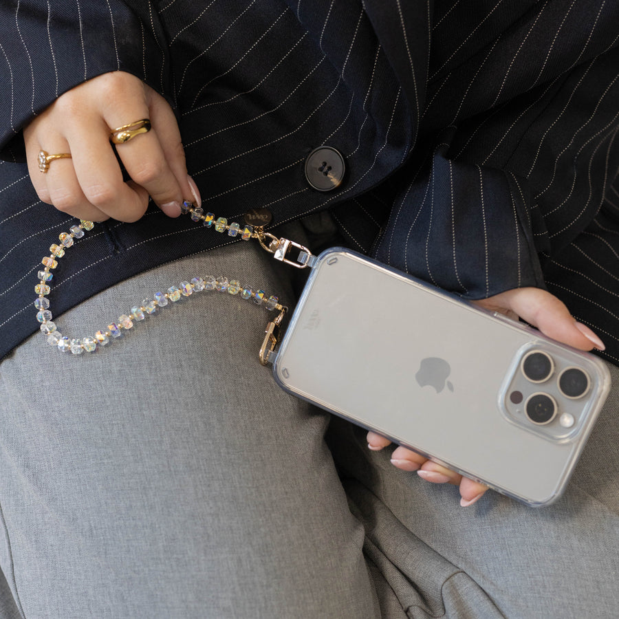iPhone 17 Pro - Crystal (Transparent) Transparant Cord Case