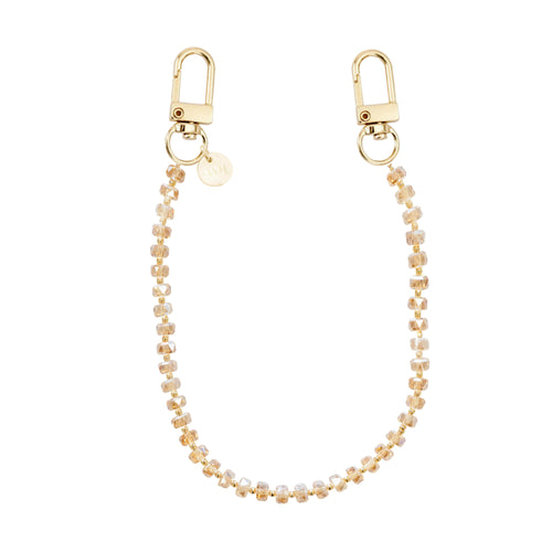 xoxo Wildhearts Crystal Charm Cord (brown)