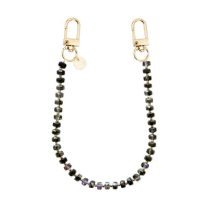 xoxo Wildhearts Crystal Charm Cord (black)