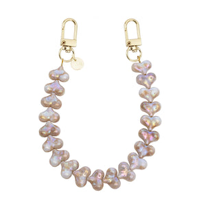 xoxo Wildhearts Funky Hearts Charm Cord (Champagne Pearl)