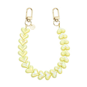 xoxo Wildhearts Funky Hearts Charm Cord (Yellow Metallic)