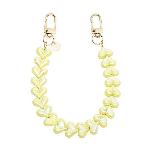 xoxo Wildhearts Funky Hearts Charm Cord (Yellow Metallic)