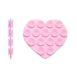 xoxo Wildhearts Stick On Me Heart (Double-sided) - Pink