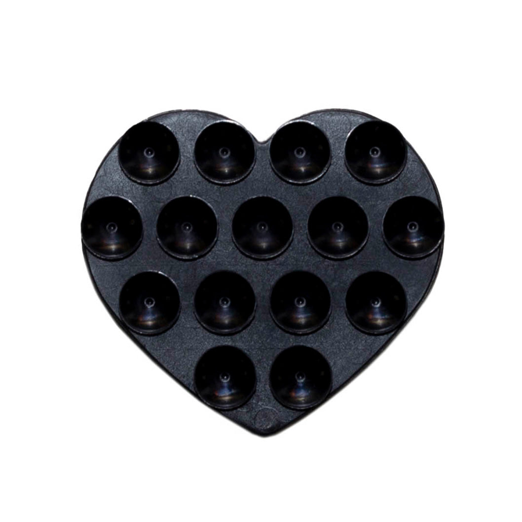 xoxo Wildhearts Stick On Me Heart (Double-sided) - Black