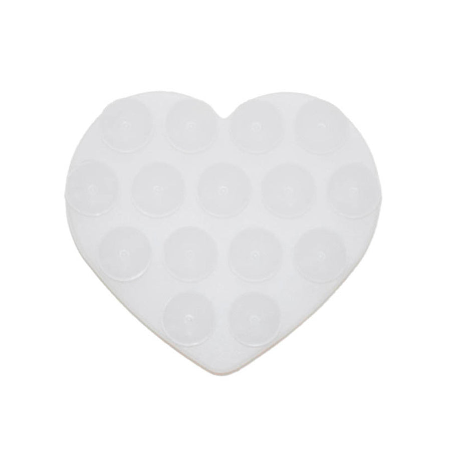 Stick On Me Heart (Double-sided) - Transparent