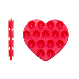 xoxo Wildhearts Stick On Me Heart (Double-sided) - Red
