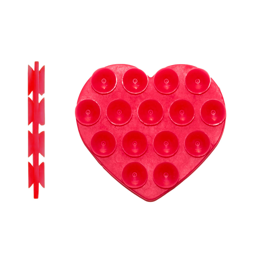 Stick On Me Heart (Double-sided) - Red