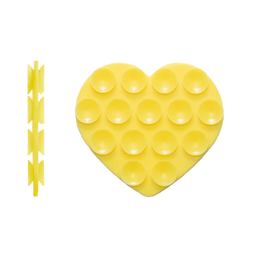 Stick On Me Heart (Double-sided) - Yellow