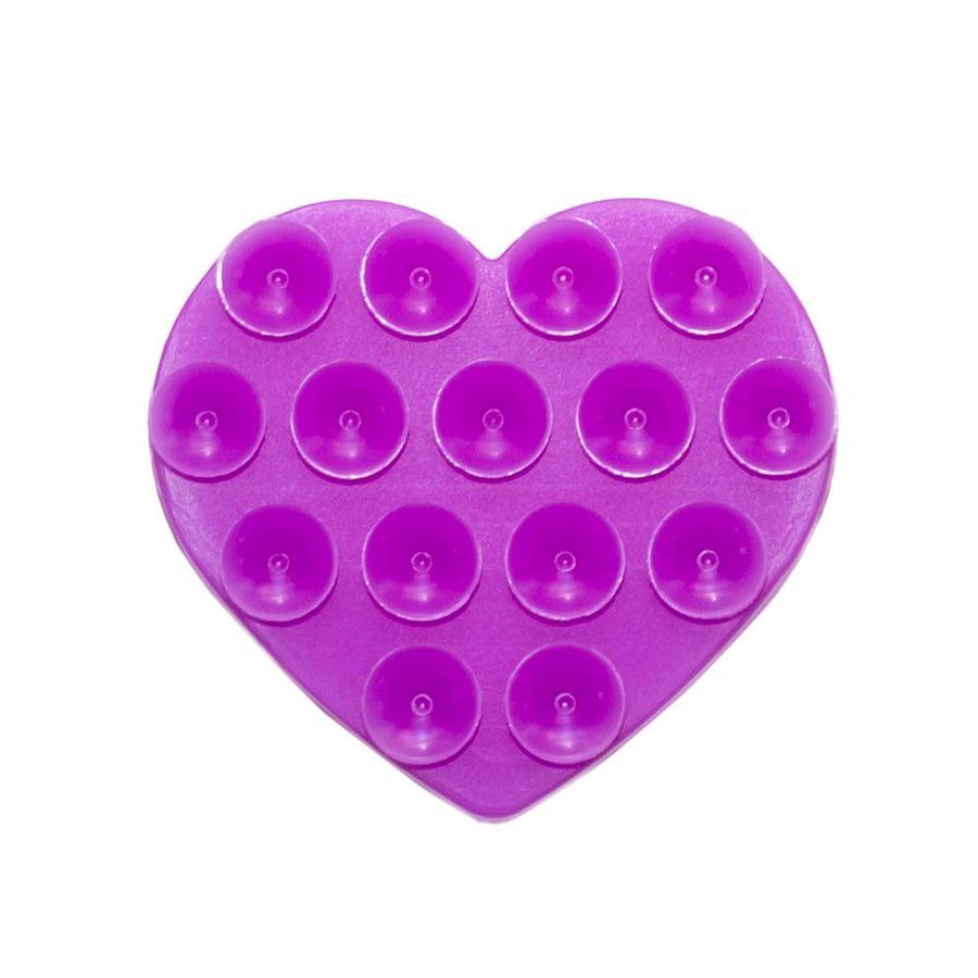 Stick On Me Heart (Double-sided) - Purple