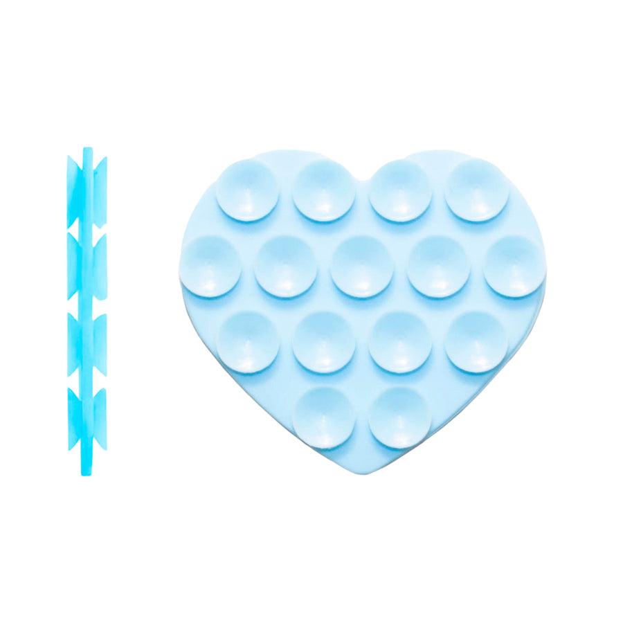 Stick On Me Heart (Double-sided) - Skyblue