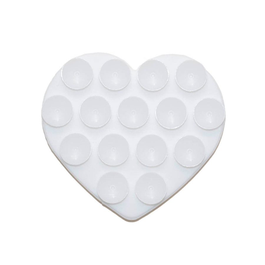 Stick On Me Heart (Double-sided) - White