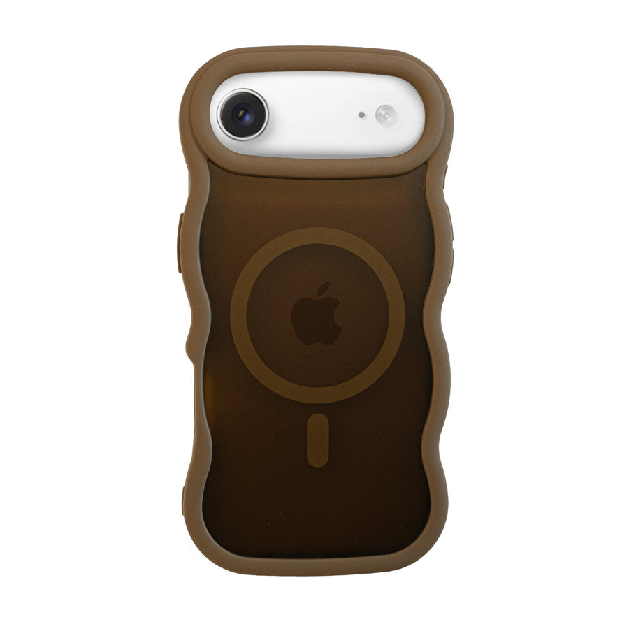 Matte Wavy Case MagSafe Brown - iPhone 17 Air