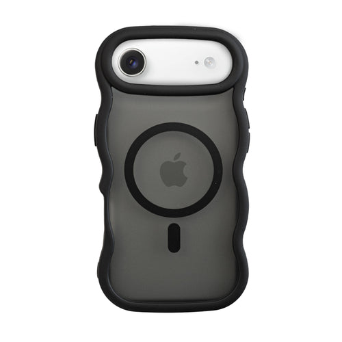 xoxo Wildhearts Matte Wavy Case MagSafe Black - iPhone 17 Air