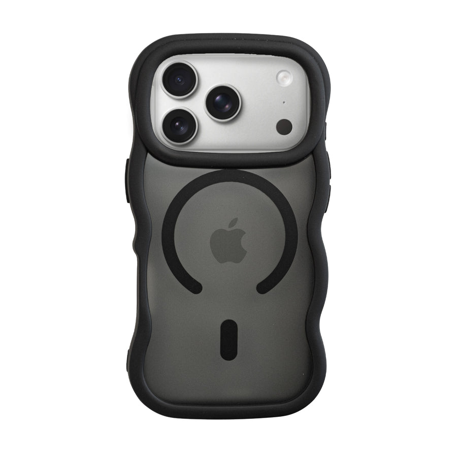 Matte Wavy Case MagSafe Black - iPhone 17 Pro Max