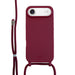 Silicone Cord Case Burgundy - iPhone 17 Air