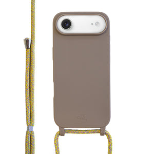 xoxo Wildhearts Silicone Cord Case Brown - iPhone 17 Air