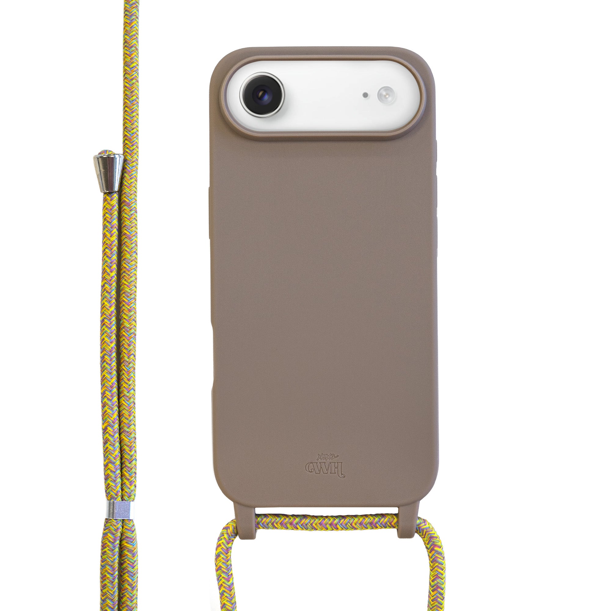 xoxo Wildhearts Silicone Cord Case Brown - iPhone 17 Air