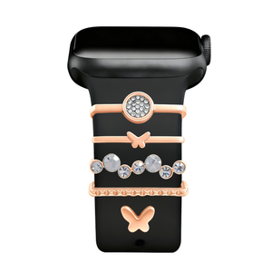 xoxo Wildhearts Watch Strap Charm - Butterfly (rose gold)