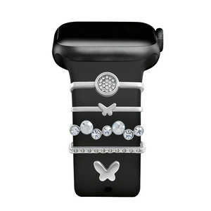 xoxo Wildhearts Watch Strap Charm - Butterfly (silver)