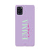 Samsung A12 Purple - Personalised Colour Case