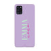 Samsung A21s Purple - Personalised Colour Case