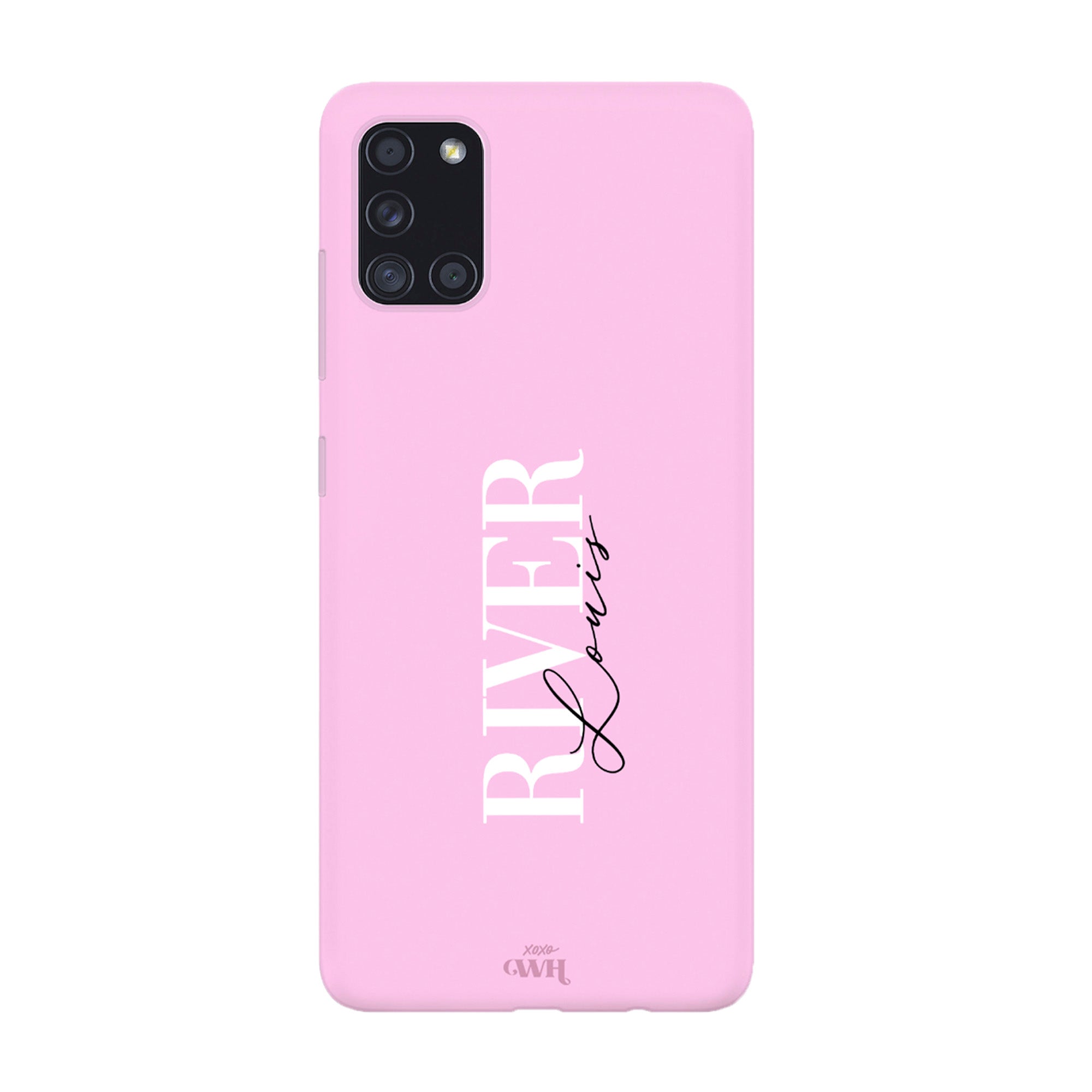 xoxo Wildhearts Samsung A21s Pink - Personalized Colour Case