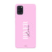 Samsung A21s Pink - Personalised Colour Case