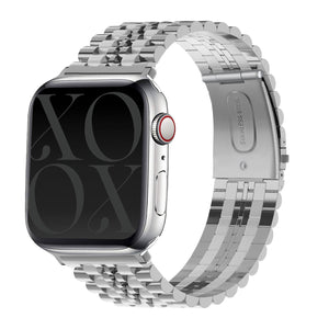 xoxo Wildhearts - Apple Watch stalen bandje zilver - 38/40/41/42mm