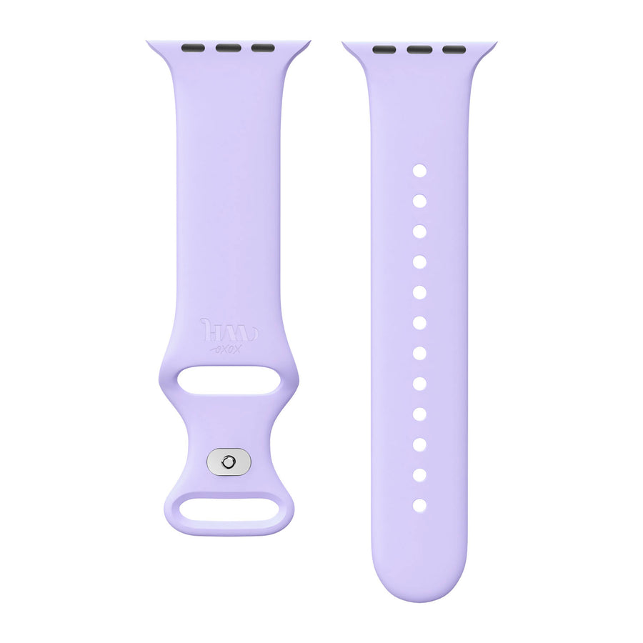 xoxo Wildhearts - Apple Watch siliconen bandje paars - 38/40/41/42mm