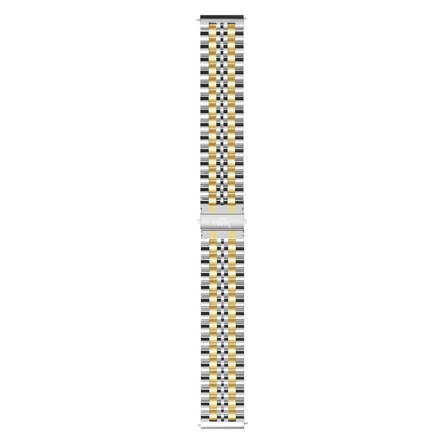 xoxo Wildhearts - Stalen (20mm) bandje zilver/goud