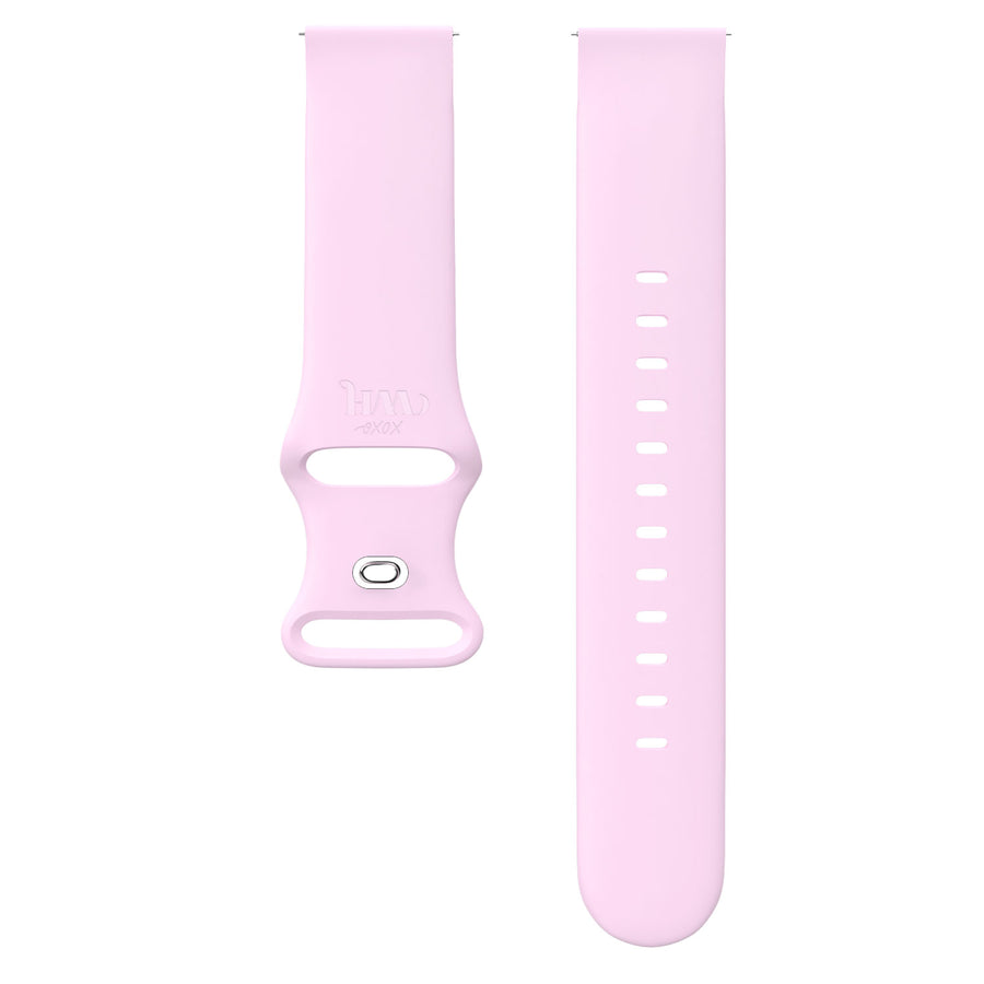 xoxo Wildhearts - Siliconen (22mm) bandje roze