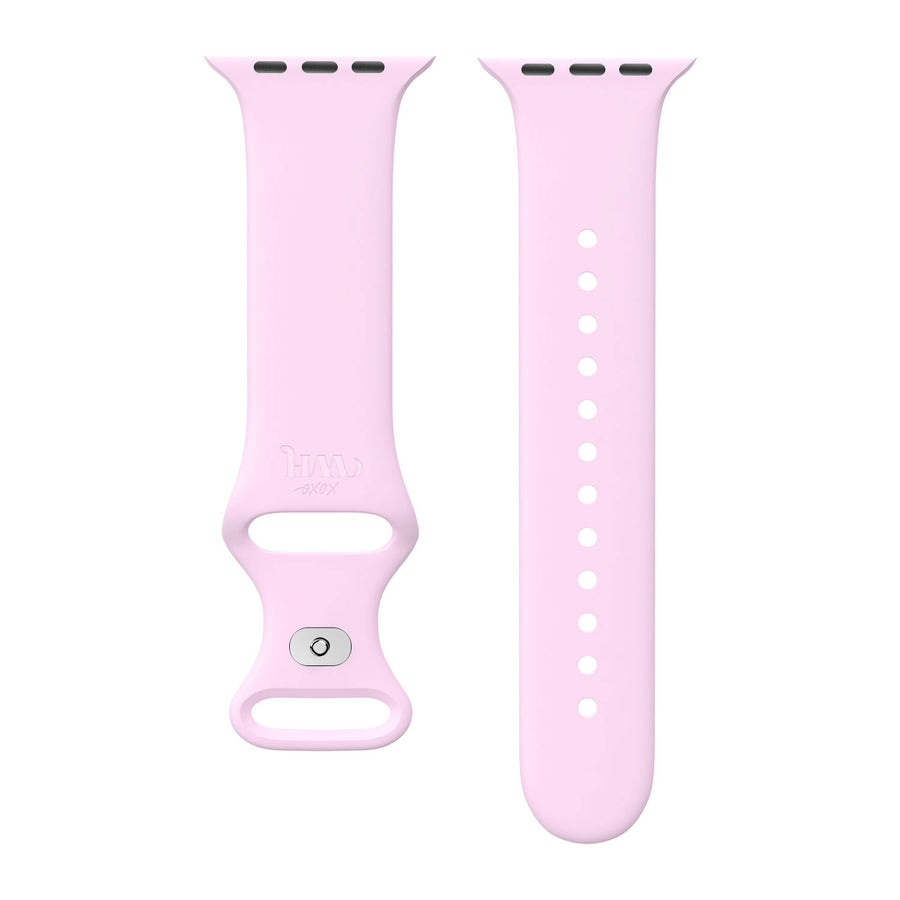xoxo Wildhearts - Apple Watch siliconen bandje roze - 38/40/41/42mm