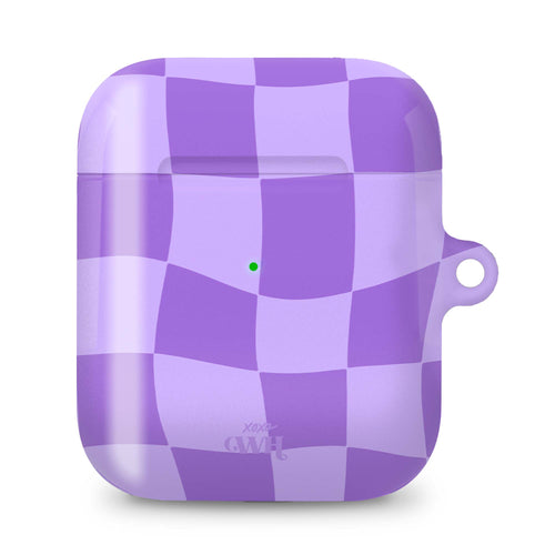 xoxo Wildhearts - AirPods case - Violet Vibes - Glossy