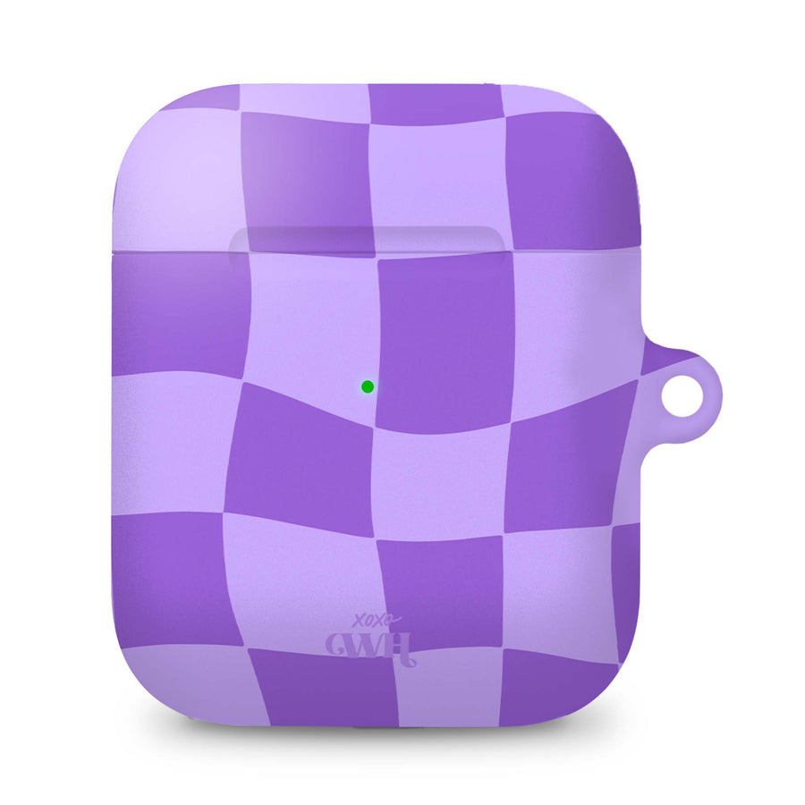xoxo Wildhearts - AirPods case - Violet Vibes - Matte