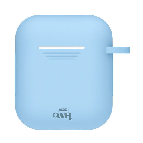 xoxo Wildhearts AirPods 1 & 2 - Silicone Case (Blue)