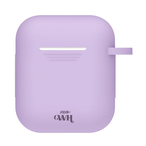 xoxo Wildhearts AirPods 1 & 2 - Silicone Case (Purple)