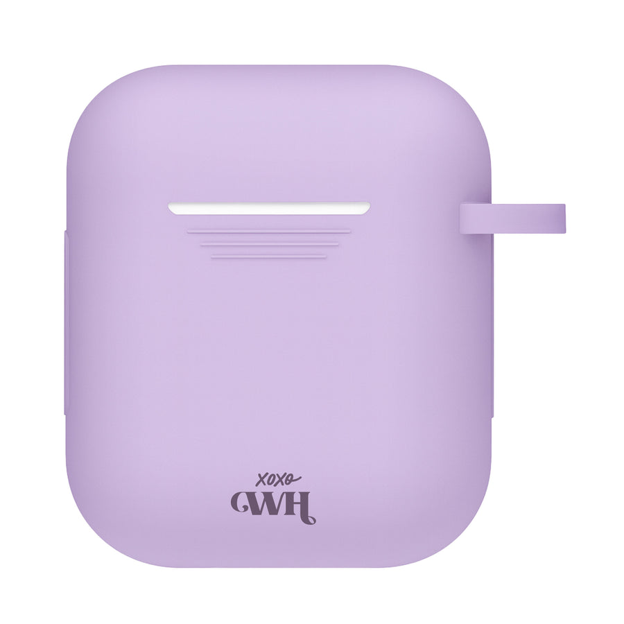 AirPods 1 & 2 - Silicone Case (Purple)