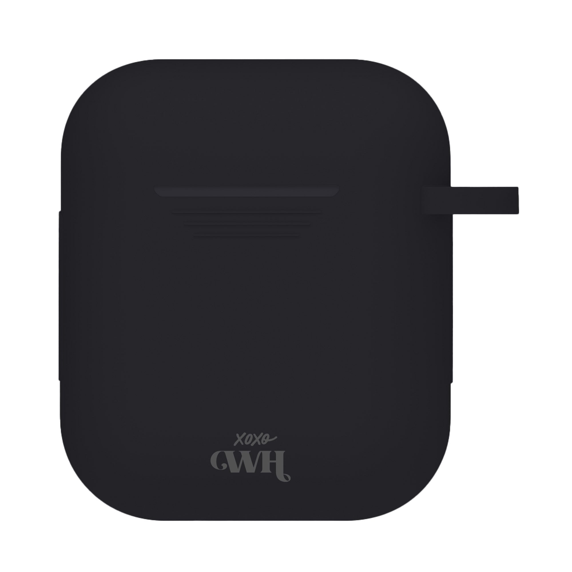 xoxo Wildhearts AirPods 1 & 2 - Silicone Case (Black)