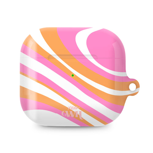xoxo Wildhearts - AirPods 4 case - Chasing Sunsets - Glossy